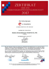 Verbundgruppenmitgliedschaft 2017